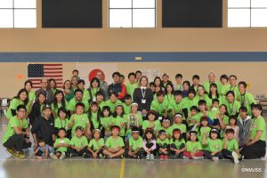 children in a group photo